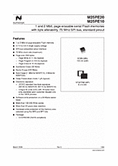 DataSheet M25PE10 pdf